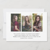 脚本エレガント卒業生4写真部卒業 案内状 (裏面)