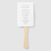 脚本エレガント式結婚プログラム ハンドファン (正面)