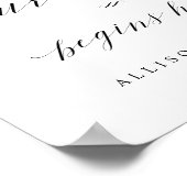 脚本エレガント我々の物語はここから始ま結婚る ポスター (角)