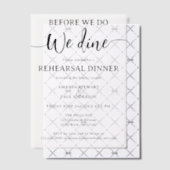 脚本エレガント結婚のリハーサル ベラム紙招待状 (オフセット (招待状))