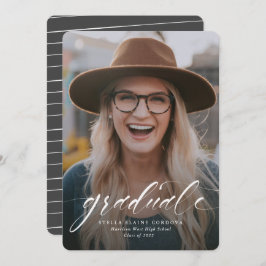 脚本シンプル卒業生のワンフォトグレー発表