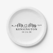 脚本パーソナライズされたタイポグラフィミセス結婚ズ