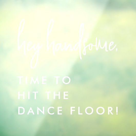 脚本モダンがダンスフロアのバスルームに結婚当たる ウィンドウサイン (シート3)