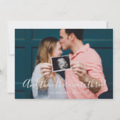 脚本モダンを書いて妊娠が3回あった 案内状 (正面)