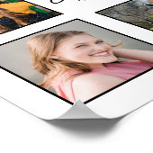 脚本モダン卒業生15名フォトコラージュ ポスター (角)