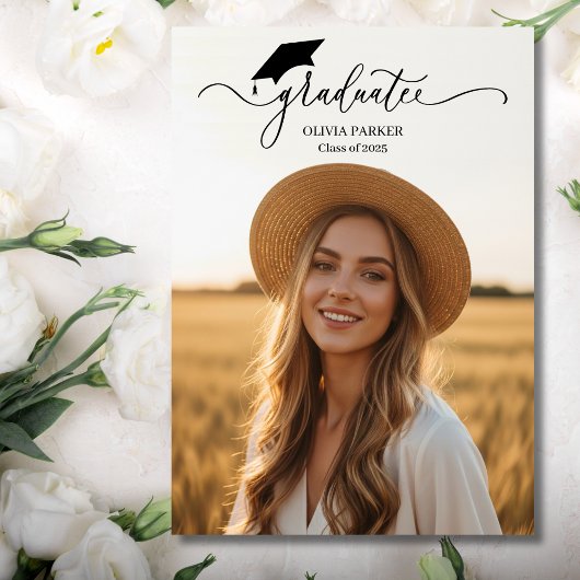 脚本モダン卒業生2写真卒業生 招待状