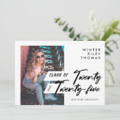 脚本モダン卒業生24枚の写真 招待状 (スタンド正面)