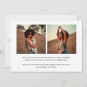 脚本モダン卒業生3写真部卒業 案内状 (裏面)