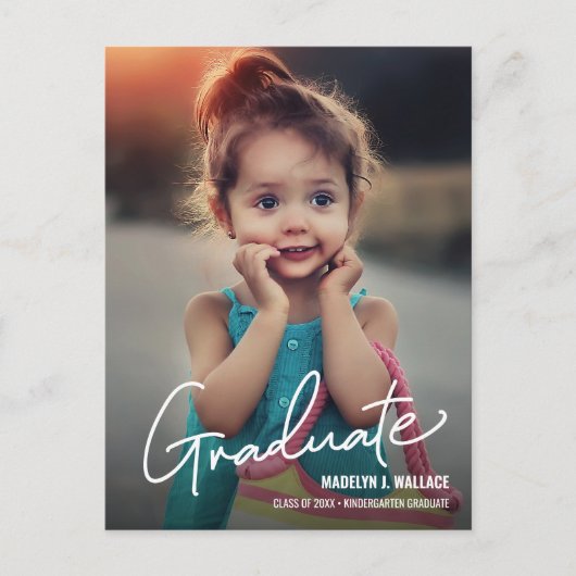 脚本モダン幼稚園ガール院撮影 案内ポストカード (正面)