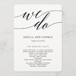 脚本モダン式結婚プログラム プログラム