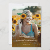 脚本モダン2写真卒業パーティー 招待状 (裏面)