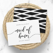 脚本リラックスを下さるぞメイド・オブ・オーナー（花嫁付き添い人） 招待状