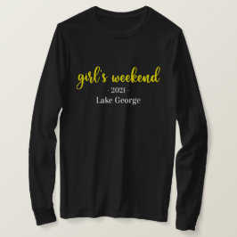 脚本家の週末の場所とTシャツ Tシャツ