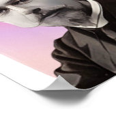 脚本家アントンロシアのチェホフイラストレーション ポスター (角)