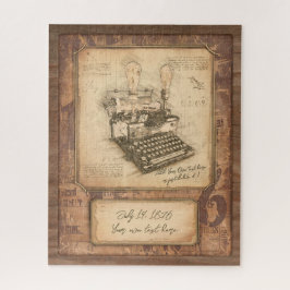 脚本家/脚本家ヴィンテージアートギフト ジグソーパズル