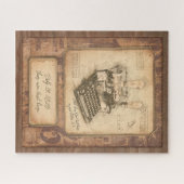 脚本家/脚本家ヴィンテージアートギフト ジグソーパズル (横)