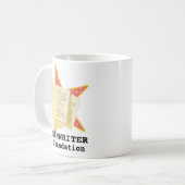 脚本家 – 財団クラシックのマグカップ コーヒーマグカップ (正面左)