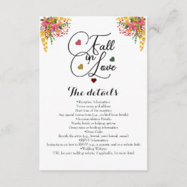 脚本素朴秋のフローラ秋inラブズ結婚 エンクロージャーカード