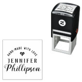 脚本素朴「愛で手作り」サイン セルフインキングスタンプ (インサイチュ)