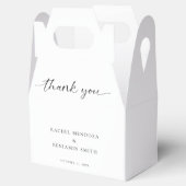 脚本結婚ミニマルを書いた後で幸せにエレガント フェイバーボックス (オープン)