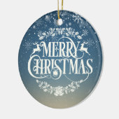 脚本 クリスマス おじいちゃん、おじいさん、じいじ 定義 セラミックオーナメント (左)