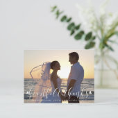 脚結婚本のハートフ感謝していェルトの前面/背面写真 ポストカード (スタンド正面)