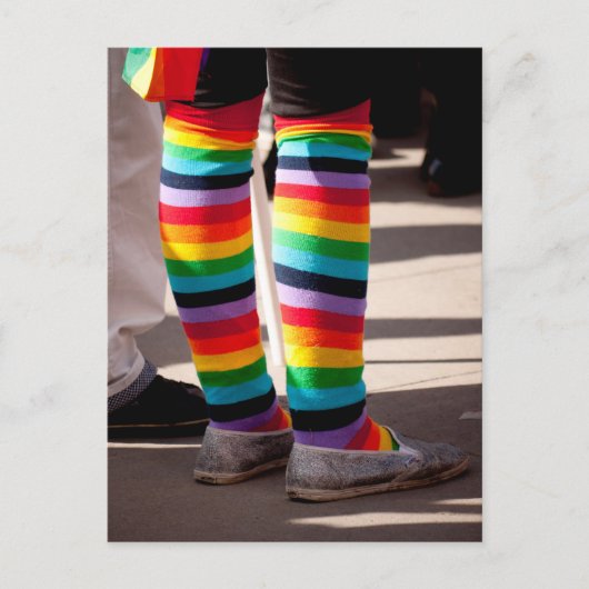 脚誇りを持った ポストカード (正面)