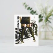 脚&アイロン ポストカード (スタンド正面)