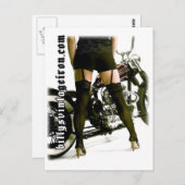 脚&アイロン ポストカード (正面/裏面)