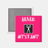 脚，髪，スタイリスト マグネット (正面/裏面)