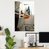 脚_2 ポスター (ホームオフィス)