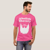 脱シェイブひげ Tシャツ (正面フル)