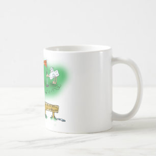 脱出のオープンのゴルフ コーヒーマグカップ