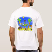 脱出のビーチ Tシャツ (裏面)