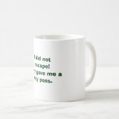 脱出のマグ コーヒーマグカップ (正面右)