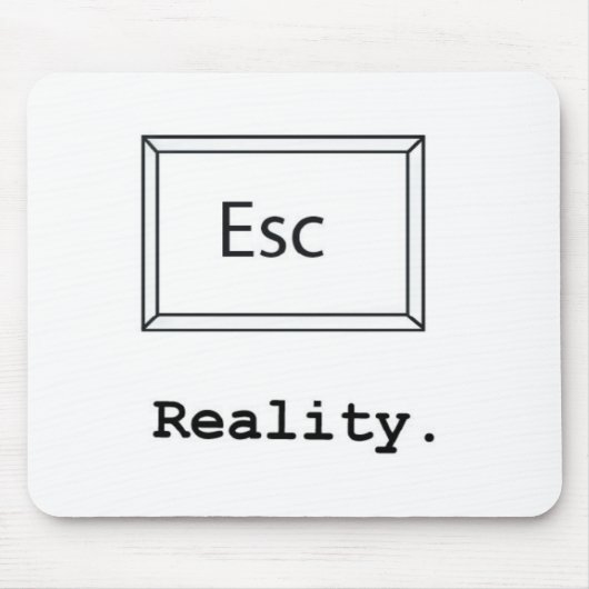 脱出の現実 マウスパッド (正面)