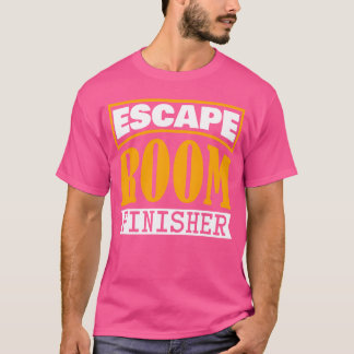 脱出ゲーム+ジョーク+脱出ゲーム リトロ Tシャツ