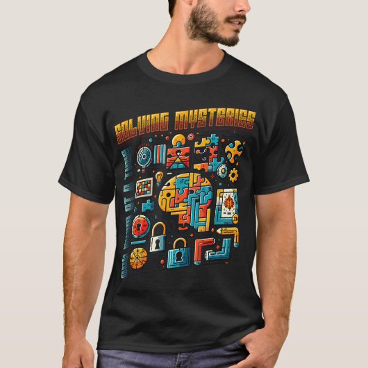 脱出ゲーム 出口 謎解き Tシャツ (正面)
