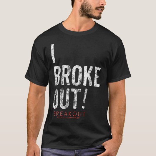 脱出ゲーム 私は脱出した エスケープ Tシャツ (正面)