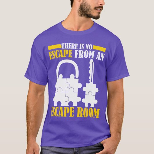 脱出ゲーム 脱出室 楽しい Tシャツ (正面)