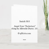 "脱出テーマ"のクリスマスカード シーズンカード (裏面)