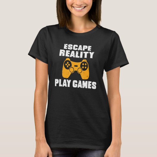 脱出リアリティ遊ゲーム Tシャツ (正面)