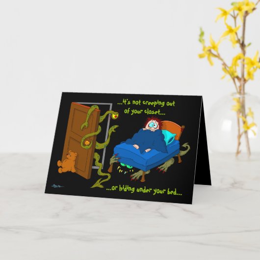 脱出不可誕生日 カード (黄色い花)