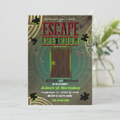 脱出人殺人事件のミステリー・ディナーパーティー 招待状 (スタンド正面)