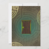 脱出人殺人事件のミステリー・ディナーパーティー 招待状 (裏面)