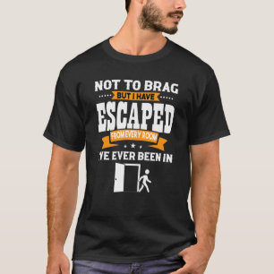 脱出室の専門家 Tシャツ