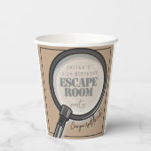 脱出室の誕生日パーティー 紙コップ (裏面)
