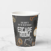 脱出室の誕生日パーティー 紙コップ (正面)