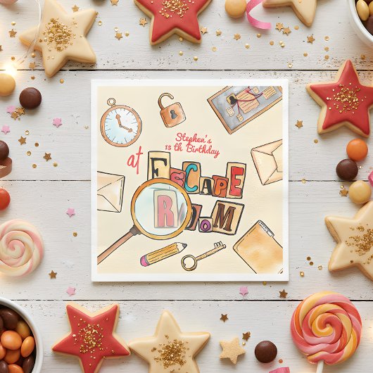 脱出室の誕生日 スタンダードランチョンナプキン