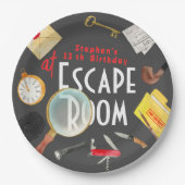 脱出室の誕生日 ペーパープレート (正面)